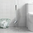 thumbnail image 1 of Sentmoon Room Decor Toilet Bowl Brush And Holders With 2 Type Capability Brush-Rubber Brush And Slit Brush- Toilet Bowl Brush Clean Every Corner Of The Toilet, 1 of 6