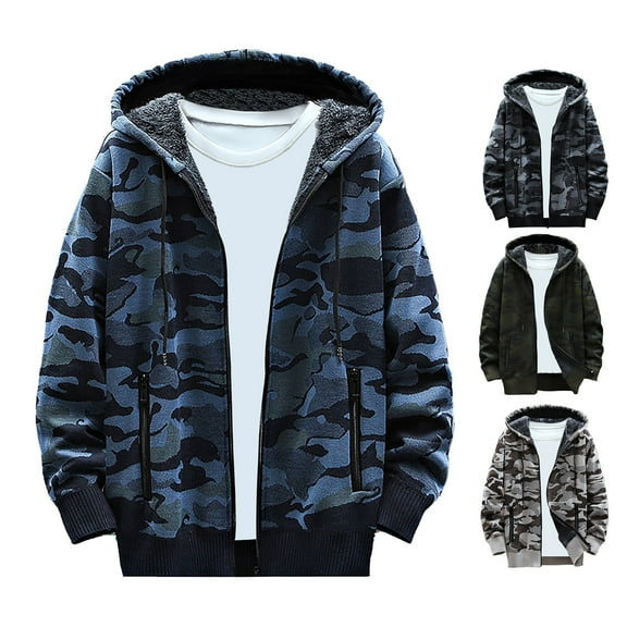 Sentmoon Sweater Men Plus Size Slim Long Sleeve Mens Cardigan Collar Knitted Soft and Cozy Zippered Sweatshirt Fall and Winter for Gift Giving Dark Gray XL