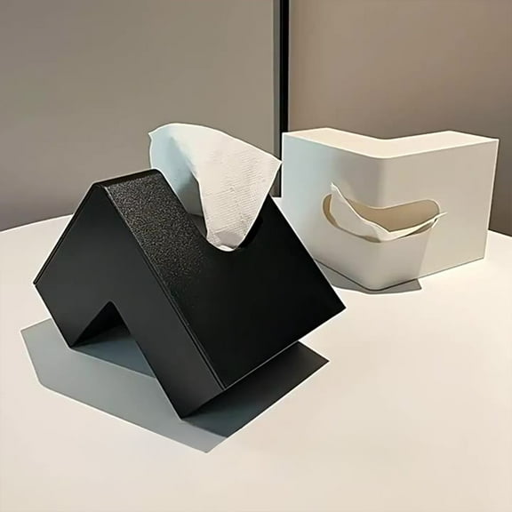 Viflosae Tissue Box Holders Tissue Box Cover Square Creatived Tissue Box Living Room High-end Lights Luxurys 2025 News Desktop Paper Box