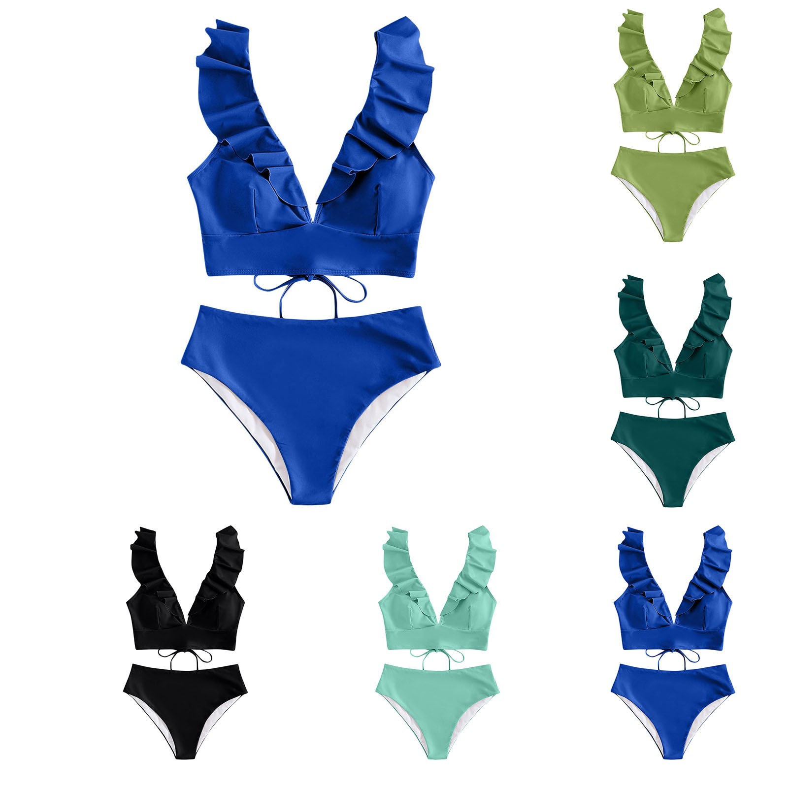 Sentmoon Two Piece Swimsuit for Women Swimsuits Plus Size Womens ...