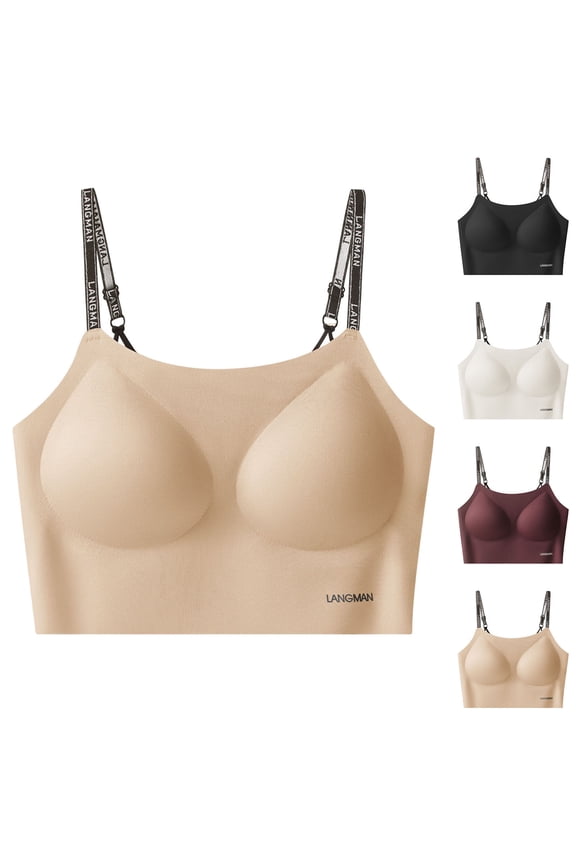 Womans Bra Plus Size Sports Bra Patterned Sheer Bralette Wireless Breathable Soft Stretch Seamless Comfort Light Support Printed Everyday Bra for Casual Outfits Travel and Lounge Wear