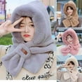 thumbnail image 1 of Sentmoon Womens Scarves and Winter Hats Solid Color Stretchy and Comfortable Blanket Shawl Gifts for Women Fall Accessories for Women Fall and Winter for All-Season Use and Versatile Styling, 1 of 4