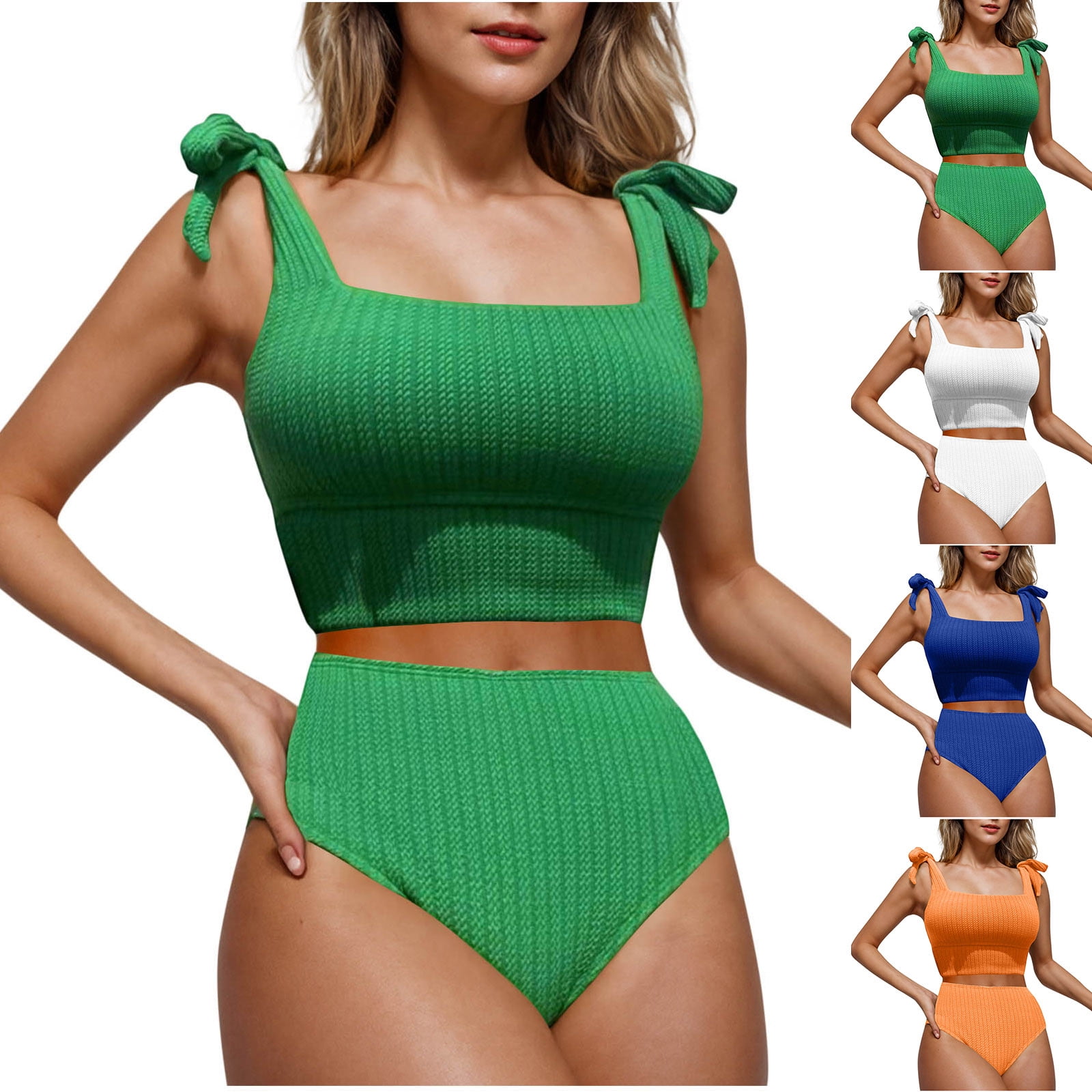 Sentmoon Womens Two Piece Swimsuit Womens Bathing Suits Plus Size ...