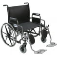 thumbnail image 1 of Sentra Extra Wide Heavy Duty Wheelchair, Detachable Desk Arms, 28" Seat, 1 of 6