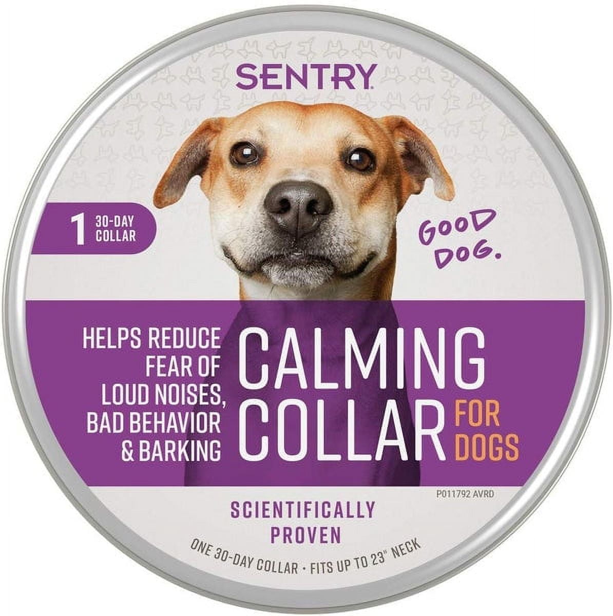 Purple Calming Pheromone Dog Collar for Anxiety Relief