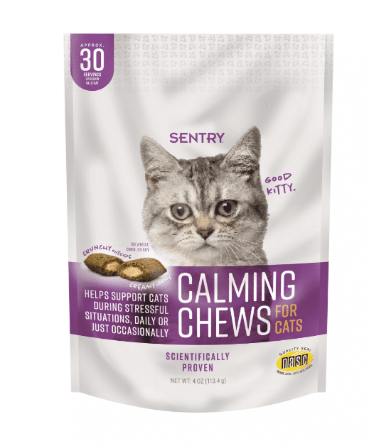 Sentry Calming Chews for Cats, 30 count