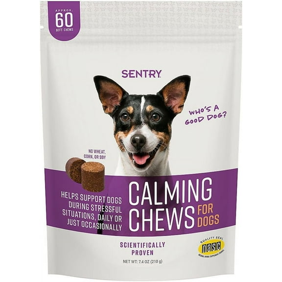 Sentry Calming Chews for Dogs [Dog, Health Aids] 60 count
