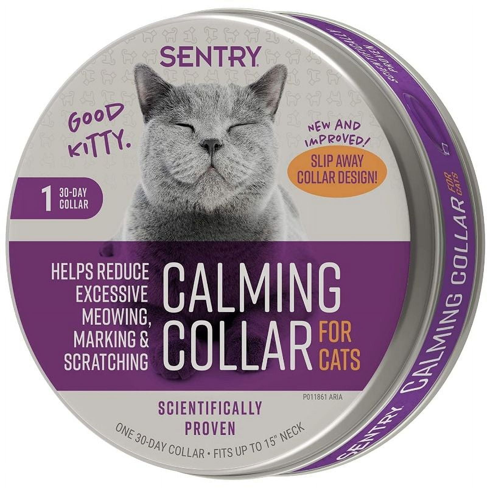 Thumbnail for Sentry Calming Collar For Cats Cat Health Aids 1 Count