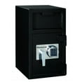 thumbnail image 1 of Sentry DH109E Depository Safe, 1.09 ft3, 14w x 15.6d x 24h, Black, 1 of 1