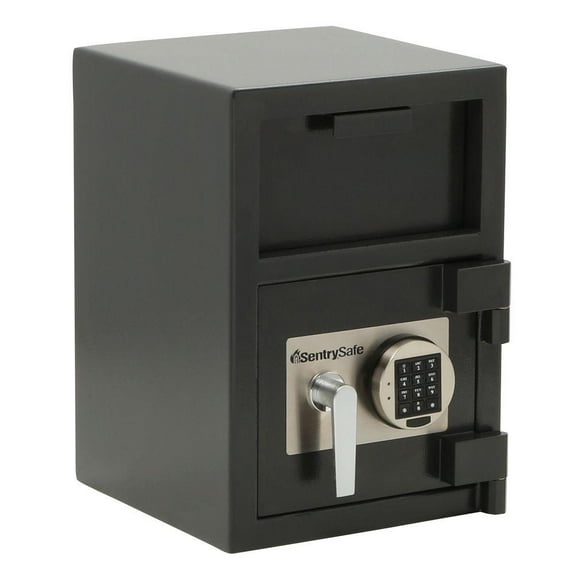 Sentry Safe Digital Depository Safe, Large, 0.94 Cu Ft, 14w x 15.6d x 20h, Black