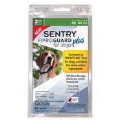 Sentry FiproGuard Plus Dog Flea & Tick Spot-On - 23-44 lb. - 3 count