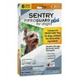 thumbnail image 1 of Sentry Fiproguard Plus For Dogs & Puppies Topical Flea & Tick Treatment, 4-22 lbs, 6 ct, 1 of 7