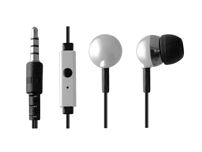 Sentry Hm210 Talk-Buds Earbuds With Mic In White