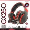 thumbnail image 1 of Sentry Industries Inc. GX250 Pro Series Gaming Headphone Black / Red, 1 of 2