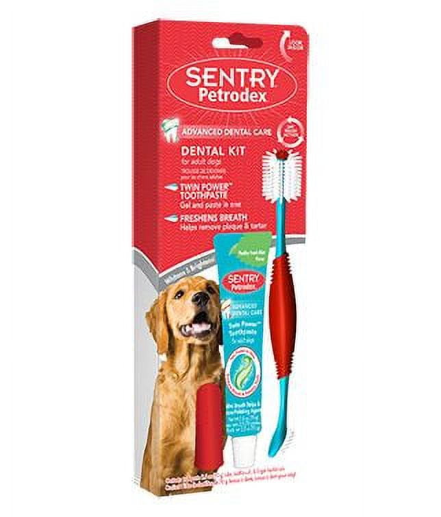 Sentry toothbrush top for dogs