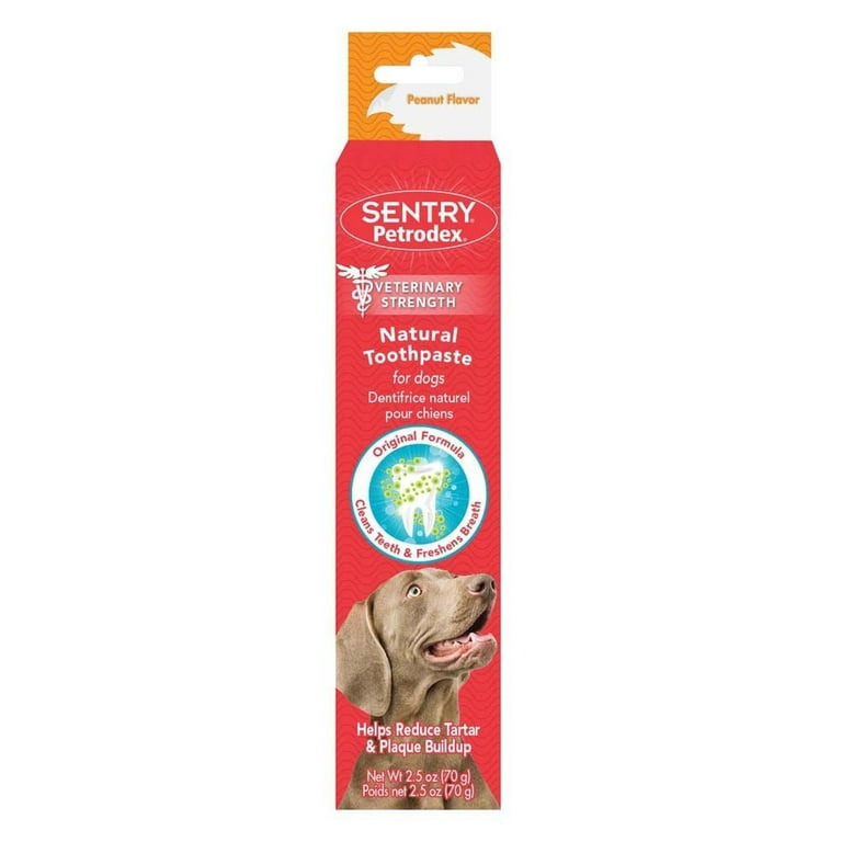 Dog toothpaste peanut butter flavor discount