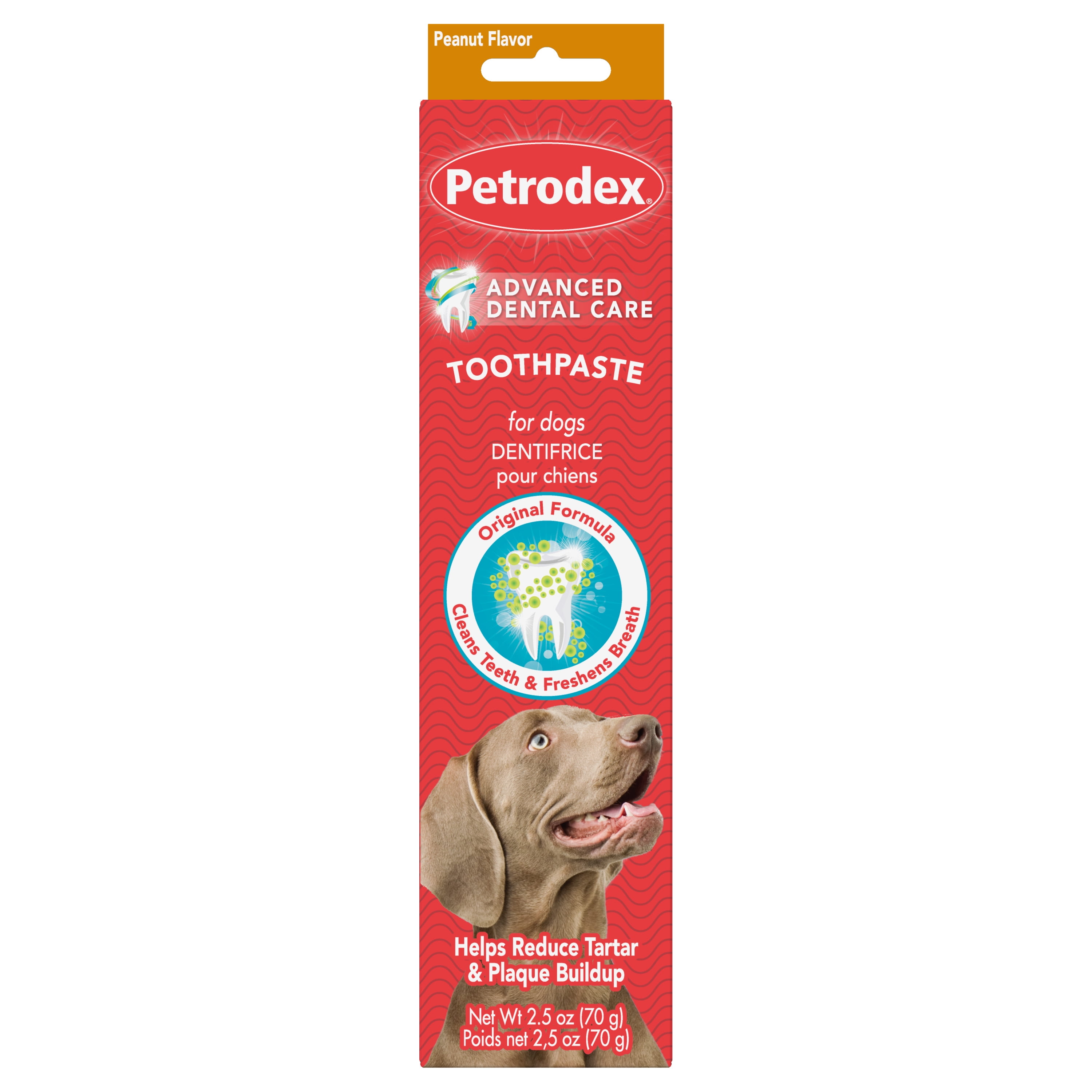 Sentry Petrodex Toothpaste Dog Peanut Flavor, 2.5 Oz.
