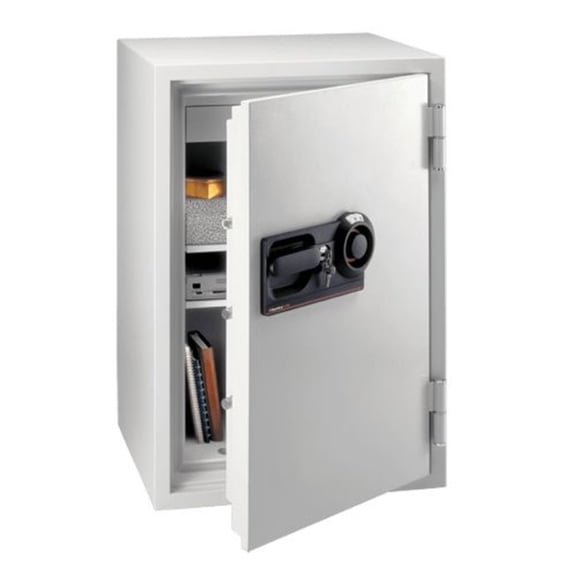 SentrySafe S7371 Fireproof Business Safe with Combination Dial Lock, 4.59 Cu-Ft., 39.8 in x 25.4 in x 23.4 in, Light Gray