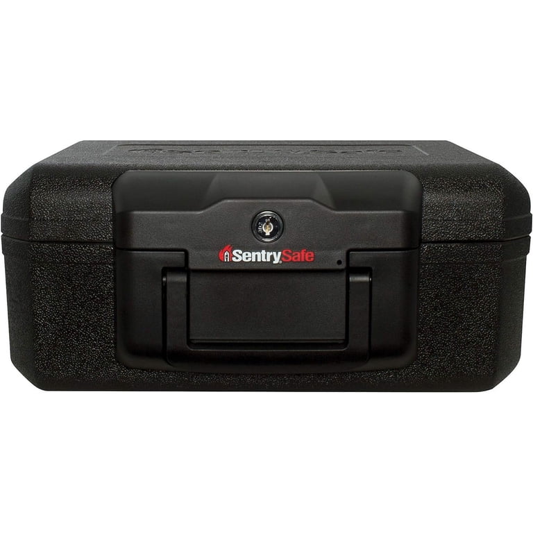 SentrySafe Security Chest 1200 - Key Lock - Black, 11