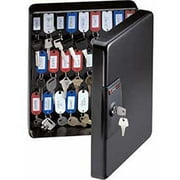 Sentry Safe Key Box,Wall Mount,Steel,Gloss,Black KB-50