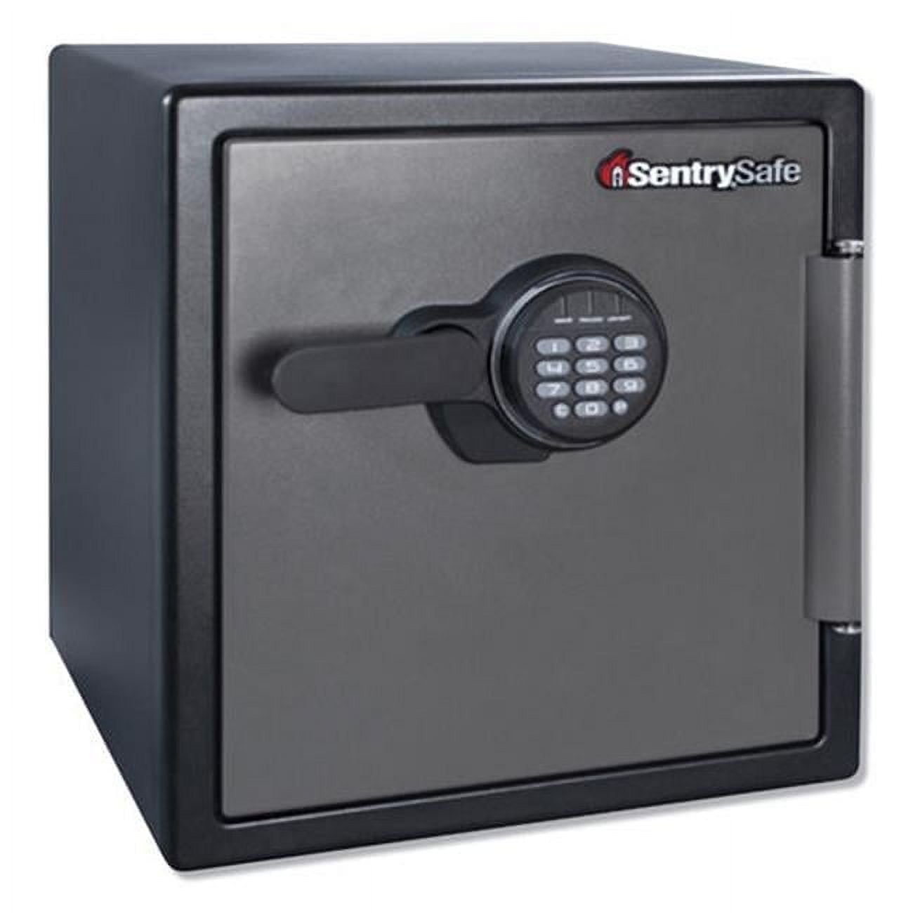 Black Fireproof Safe with Digital Keypad, 1.23 Cubic Feet