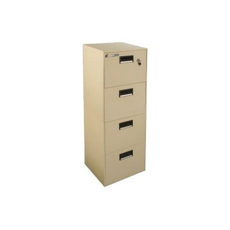 SentrySafe 4B2100 - Vertical filing cabinet - 4 drawers