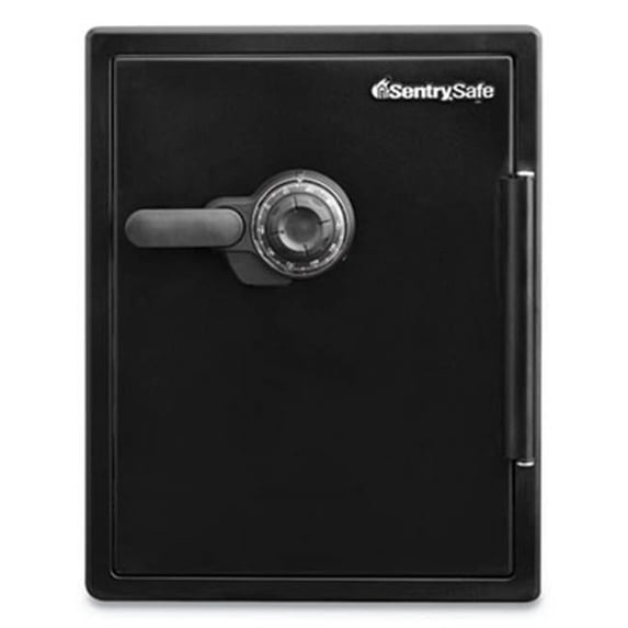 Sentry Safe Water-Resistant Fire-Safe with Combination Access, Black
