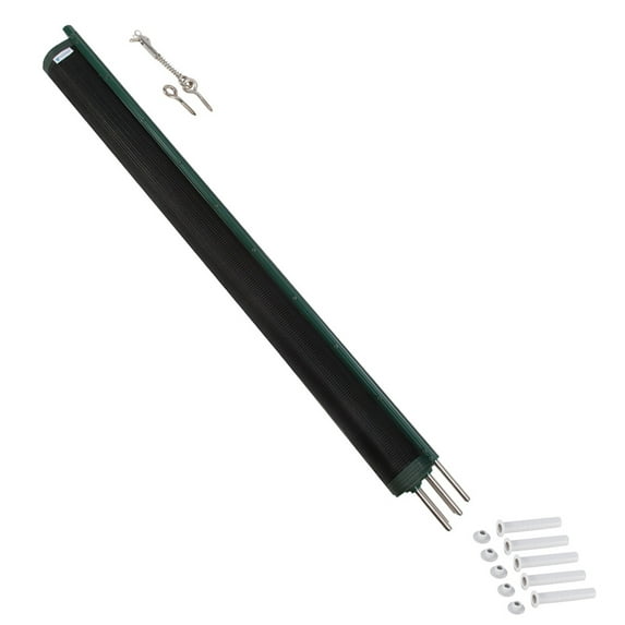 Sentry Safety Pool Fence Visiguard is The Most See-Thru Pool Fence on The Market 4' Tall 12' Long Removable Child Safety Fence. (Green Border)