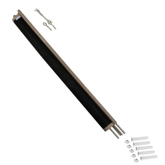 Sentry Safety Pool Fence Visiguard is The Most See-Thru Pool Fence on The Market 5’ Tall 10’ Long Removable Child Safety Fence. (Tan Border)