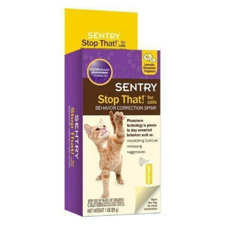 Sentry Stop That Pet Bad Behavior Spray for Cats 1 oz.