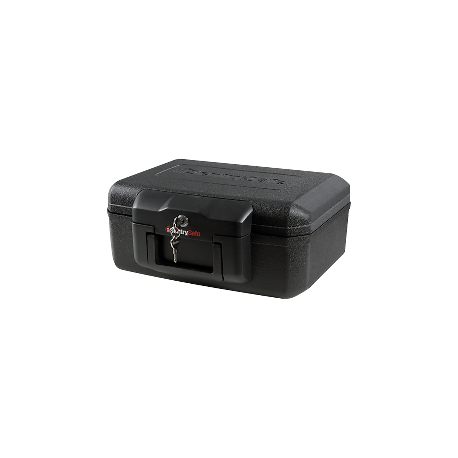 Black Fireproof Key Lock Chest Safe with Handle