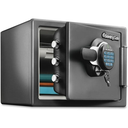 SentrySafe 1.23 cu. ft. Fire and Water-Resistant Fingerprint Safe with Digital Keypad, SFW123BTC