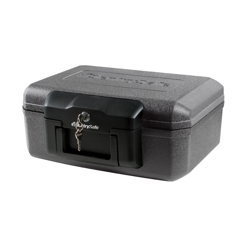 SentrySafe 1200 Fire-Resistant Box Safe with Key Lock photo 1