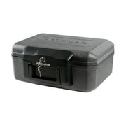 SentrySafe 1200 Fire-Resistant Box Safe with Key Lock 0.18 Cu. ft., Black