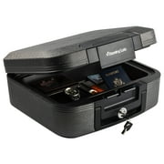 SentrySafe CHW20201 Fire-Resistant and Water-Resistant Chest Safe with Tubular Key Lock 0.28 Cu. ft.