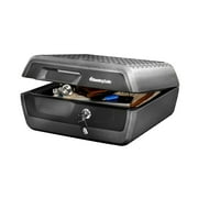 SentrySafe CHW30200 Fire-Resistant And Water-Resistant Box Safe With Tubular Key Lock, 0.36 Cu. Ft.