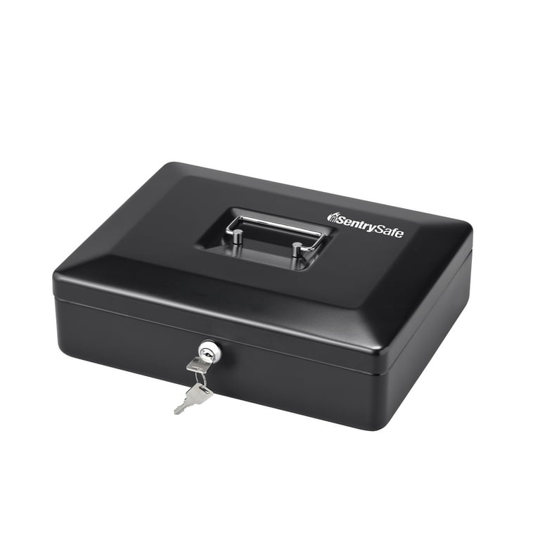 SentrySafe Deluxe Cash Box, DCB-12, Cash Safe - Walmart.com