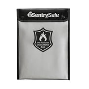 SentrySafe FBWLZ0 Fiberglass Fire Resistant Bag for Documents, 15.0 in x 11.0 in x 1.5 in
