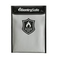thumbnail image 1 of SentrySafe FBWLZ0 Fire Resistant and Water Resistant Safe Bag with Zipper for Documents, Interior: 1.5in. D x 11in. W x 15in. H, 1 of 7