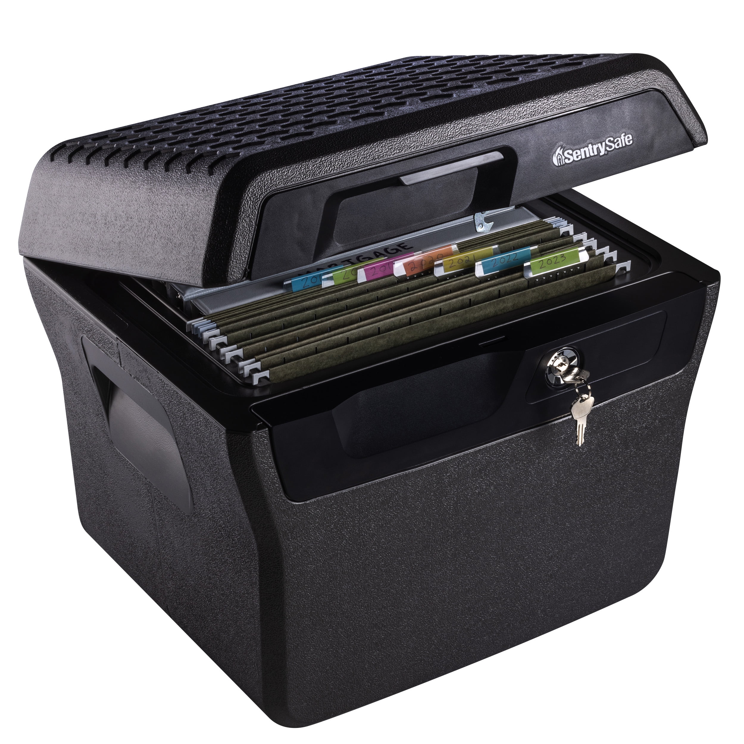 Sentry Safe - Waterproof Fire-Resistant File, 0.66 Cu ft,16.63w x 13.88d x 14.13h, Charcoal Gray Sentry Safe - Waterproof Fire-Resistant File, 0.66 Cu ft,16.63w x 13.88d x 14.13h, Charcoal Gray