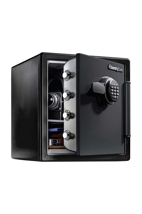 SFW123ES Fire-Resistant and Water-Resistant Safe with Digital Keypad Lock, 1.23 Cu. ft.