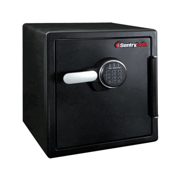 SentrySafe SFW123FUL Fire/Water Security Safe with Digital Keypad Lock, 1.2 Cu-Ft, Black