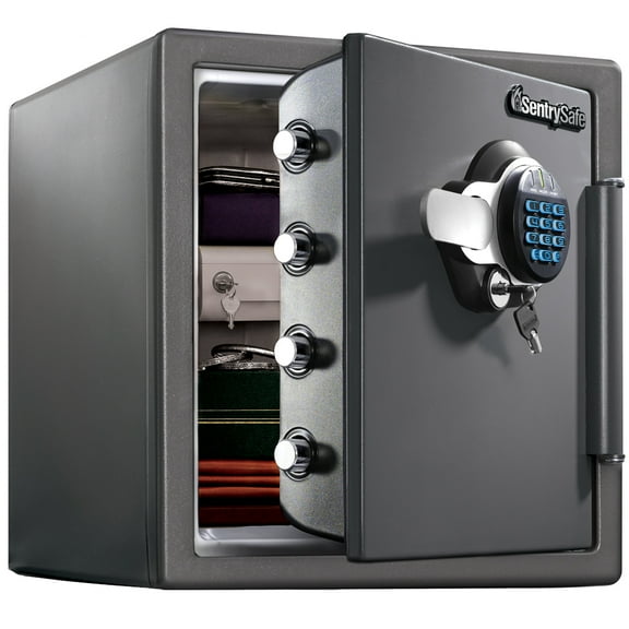 SentrySafe SFW123GDC Fire-Resistant Safe and Water-Resistant Safe with Digital Keypad 1.23 Cu. ft.