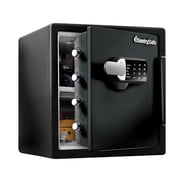 SentrySafe SFW123TTC Fire/Water Security Safe with Touchscreen and Audible Alarm, 1.2 Cu-Ft, Black