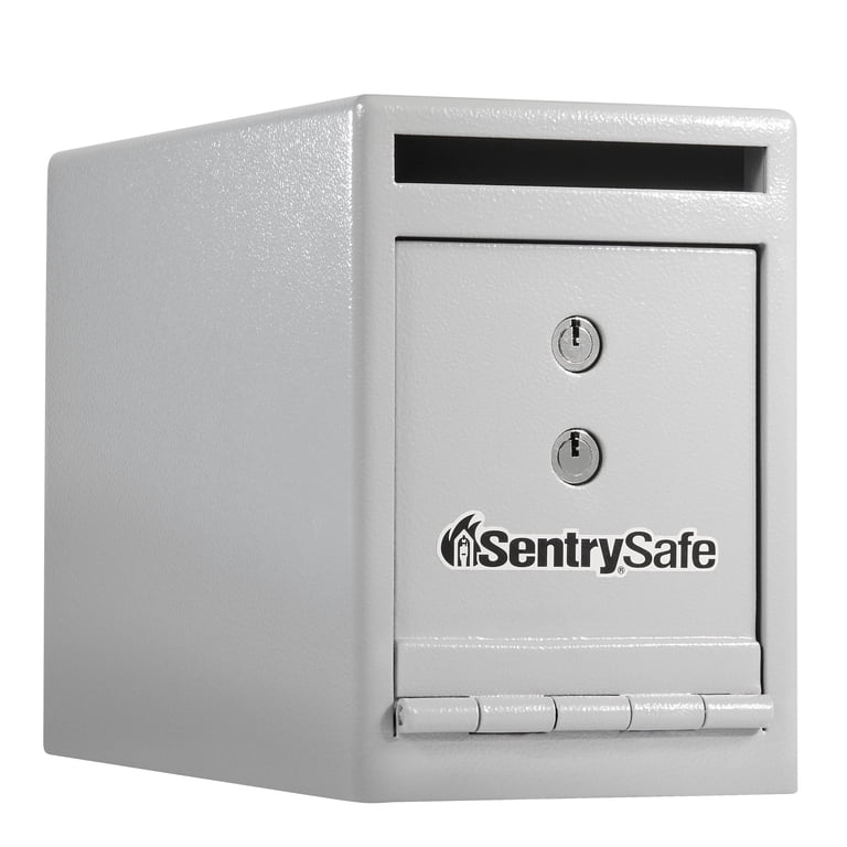 SentrySafe デジタル金庫 グレー SentrySafe, Depository Safe, UC-025K, Dual Key Lock Gray - Walmart.com