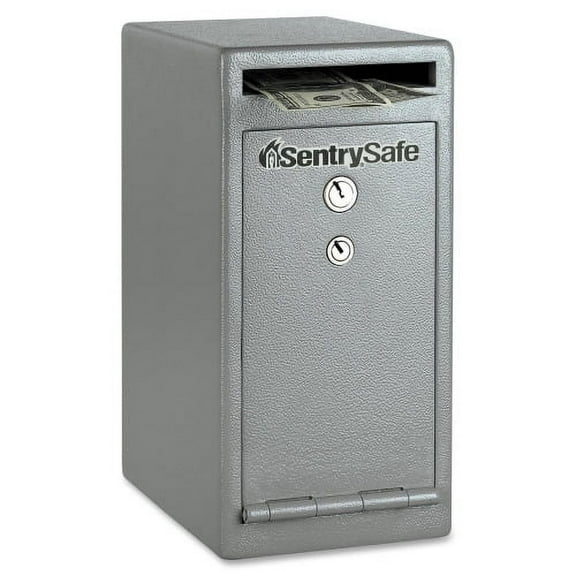 SentrySafe Under Counter Drop Slot Business Safe with Key Lock, UC-039K