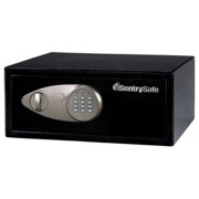 SentrySafe X075 Security Safe with Digital Keypad Lock, 0.78 Cu-Ft., Black