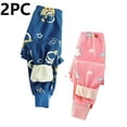 thumbnail image 1 of Sentuca 2PC Girls Pants Elastic Waist Cute Graphic Sweatpants Fall Winter Warm Fleece Pants Loungewear for Toddler Clothes, 1 of 5