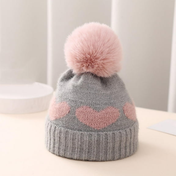 Sentuca Baby Hats for Newborn Girls Soft Knit Beanies Warm Comfortable Winter Hats