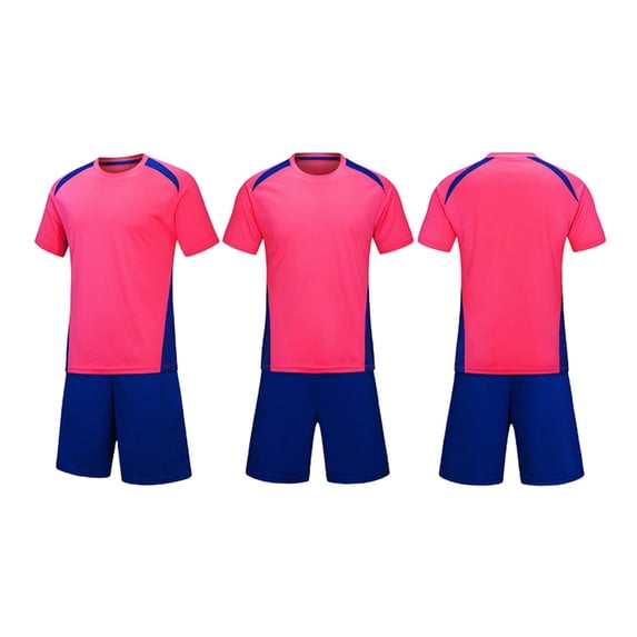 Sentuca Boys Athletic Outfit Sets Crewneck T Shirts and Shorts 2 Piece School Uniform Kids Clothes